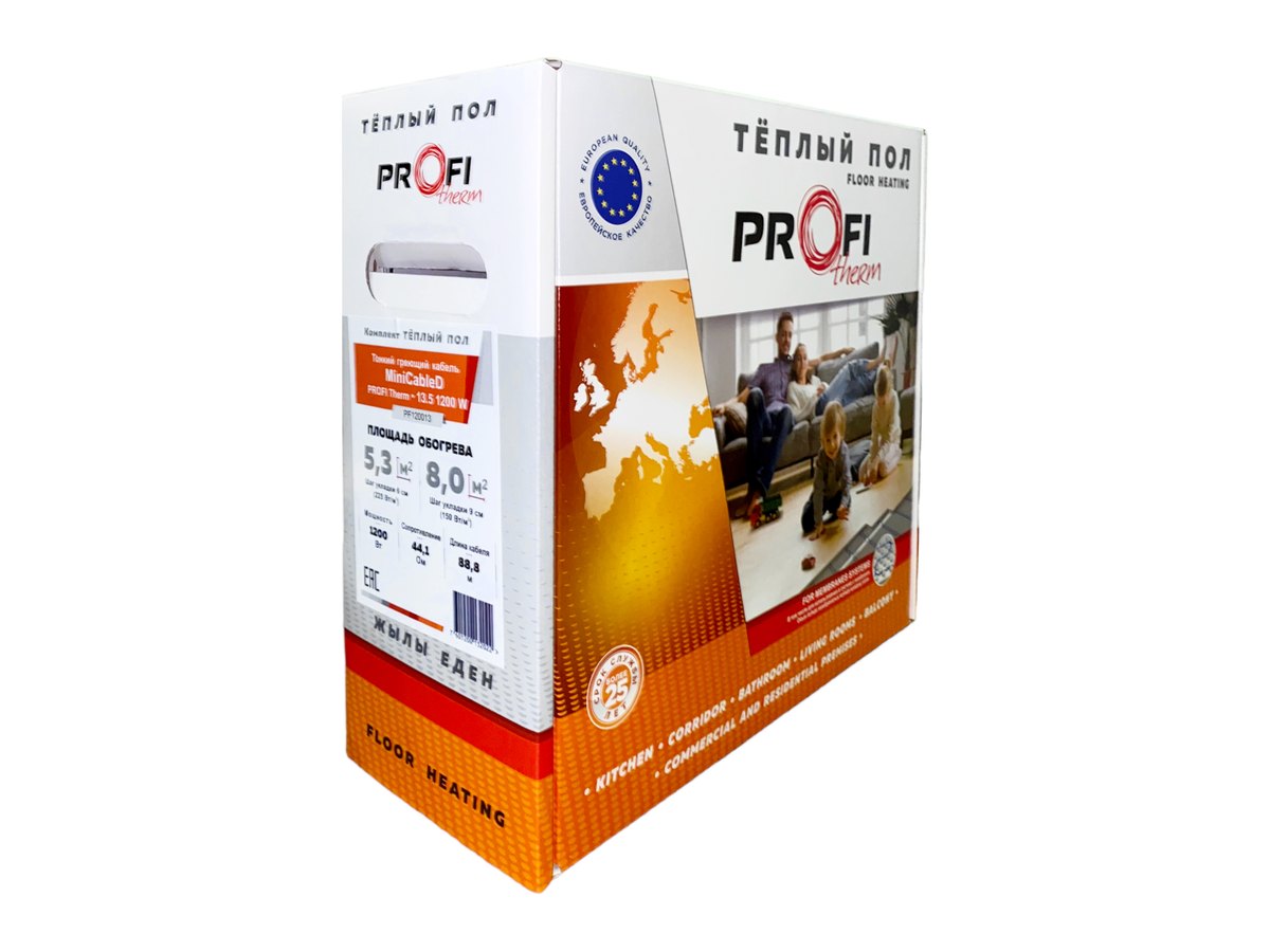 Упаковка тонкого кабеля ProfiTherm MiniCable D